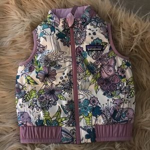 6-12 month reversible Patagonia vest